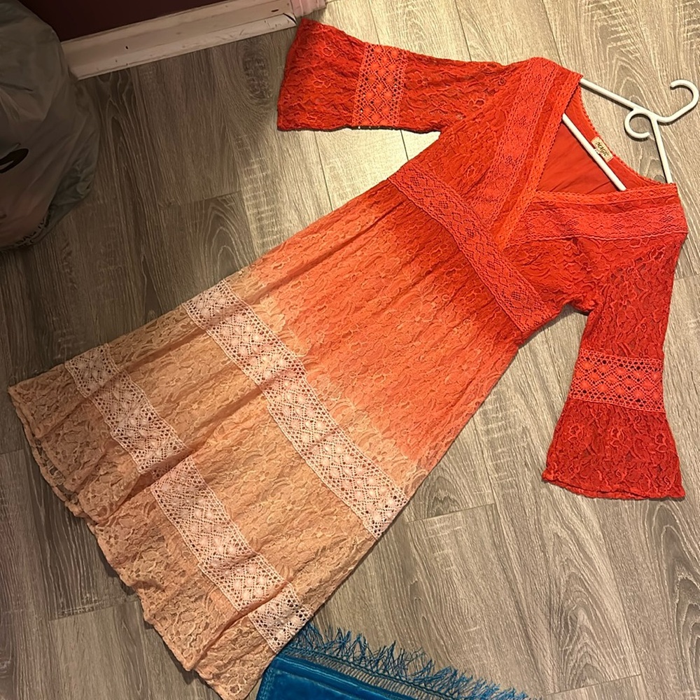 Gorgeous Lace Ombré Dress